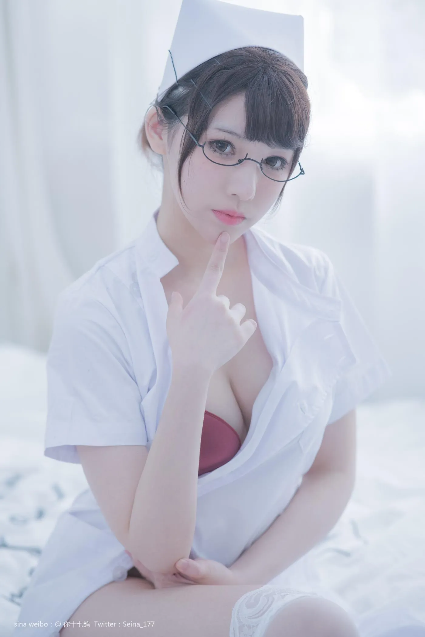 你十七鸽 – NO.03 白色护士-白色护士成片 [51P]插图7